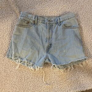 Vintage Levi’s Blue Denim Women Shorts